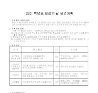 운영계획(진로의 날) 운영계획(진로의 날)